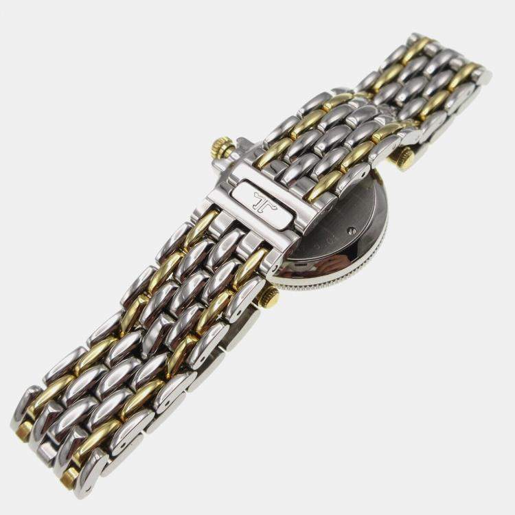 Pre Owned Jaeger LeCoultre Silver Stainless Steel 441.5.01 Quartz Men's Wristwatch 24 mm