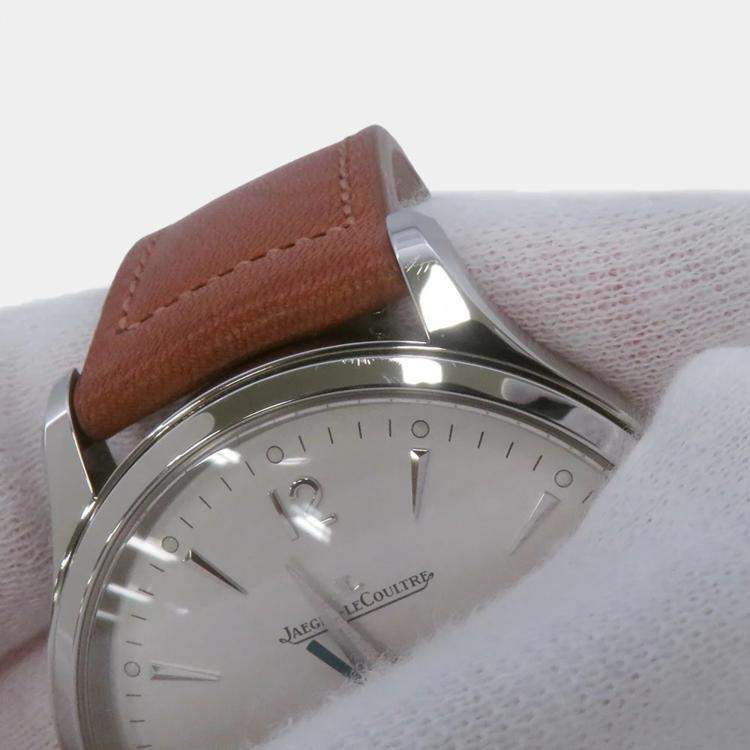 Pre Owned Jaeger LeCoultre Master Control Q4018420 Automatic Silver Stainless Steel Men's Wristwatch 40 mm