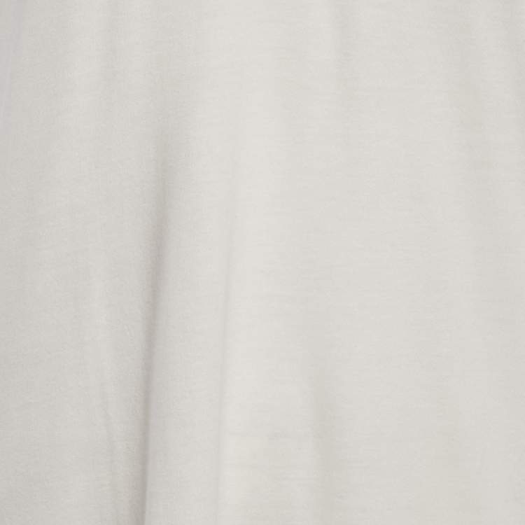 Pre Owned John Elliott Cream Jersey Crewneck T-Shirt XL