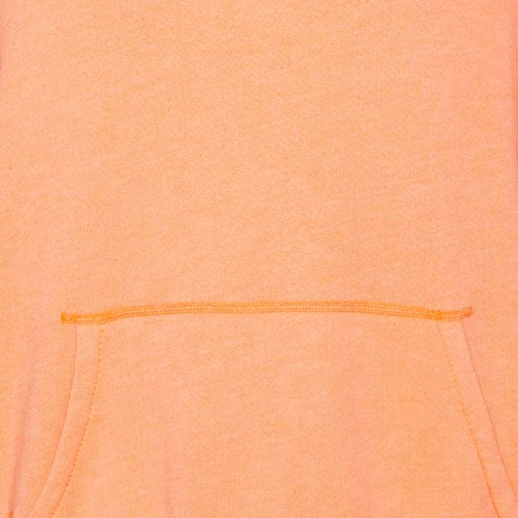 Pre Owned John Elliott Orange Vintage Fleece Lightweight Hoodie L 