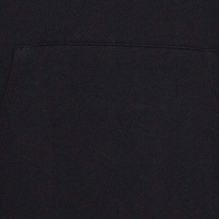 Pre Owned John Elliott Black Cotton Terry Jersey Hoodie M