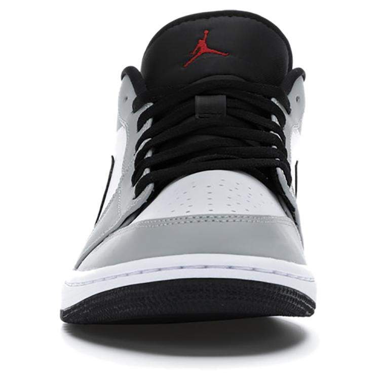 Pre Owned Nike Jordan 1 Low Light Smoke Grey Sneakers (US Size 6.5 / EU Size 39)