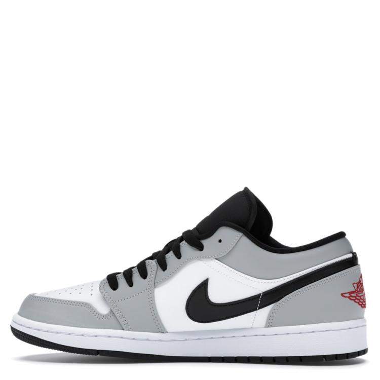 Pre Owned Nike Jordan 1 Low Light Smoke Grey Sneakers US Size 10.5 EU Size 44.5