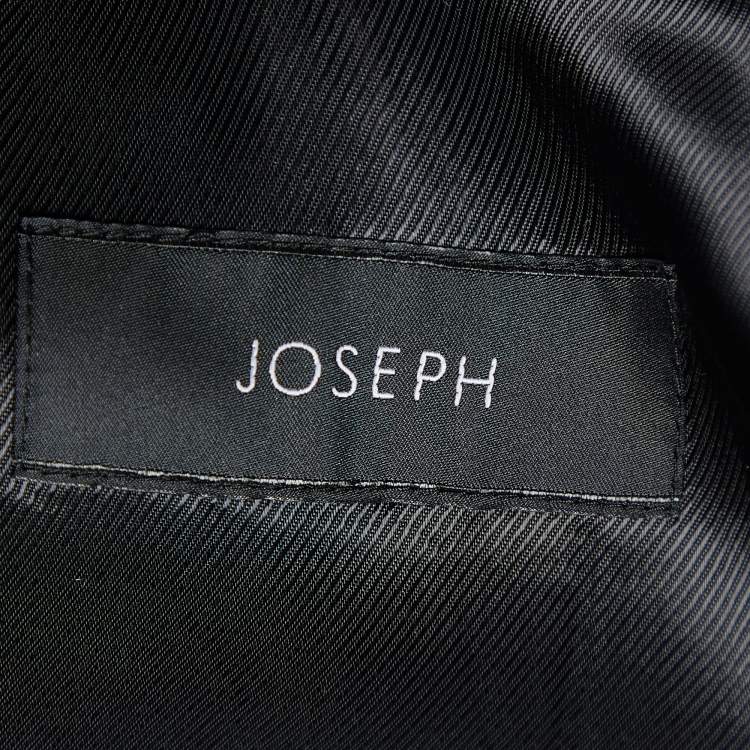 Pre Owned Joseph Graphite Grey Double Alpaca Kinsford Coat XL
