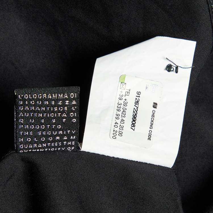Pre Owned Just Cavalli Black Embroidered Cotton Buttoned Up Shirt XXXL