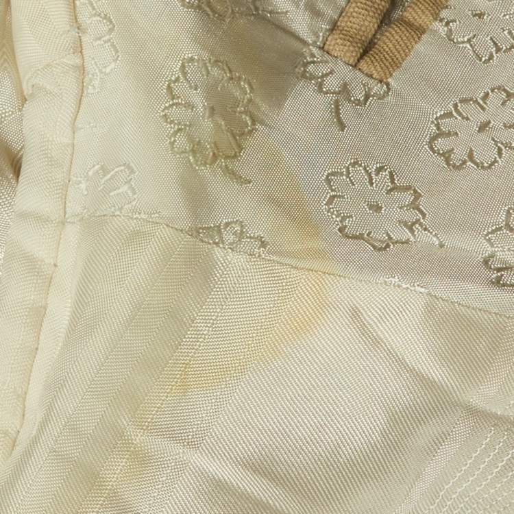 Pre Owned Kenzo Homme Beige Cotton & Linen Blend Single Breasted Blazer L