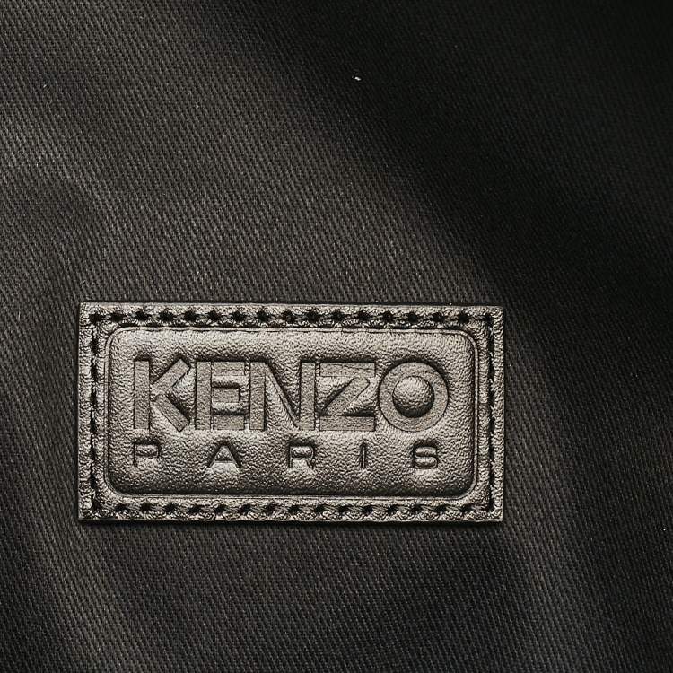 Pre Owned Kenzo Black Canvas Explore Backpack
