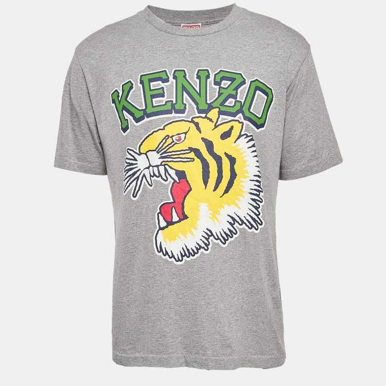 Gray fashion kenzo shirt