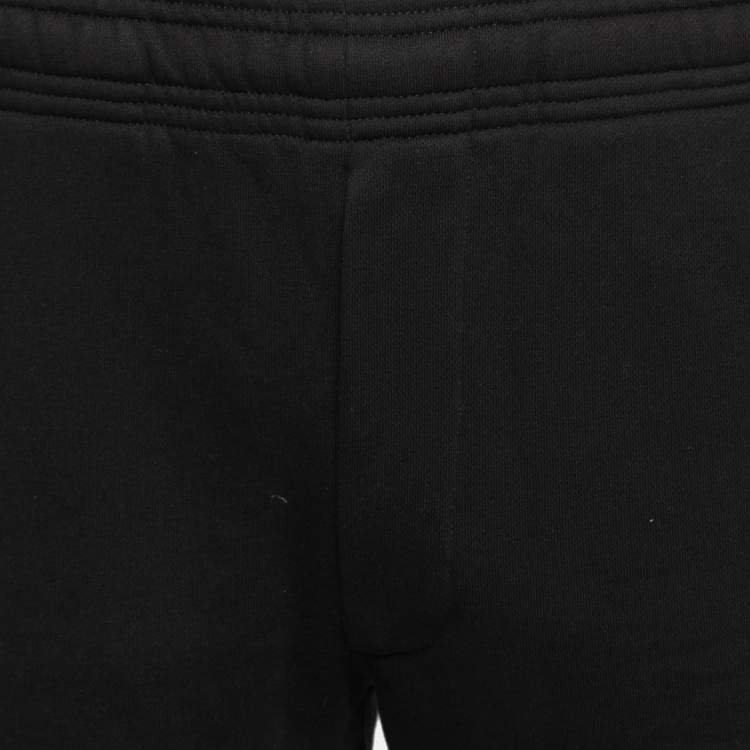 مملوكة مسبقًا Kenzo Black Logo Print Cotton Track Pants S