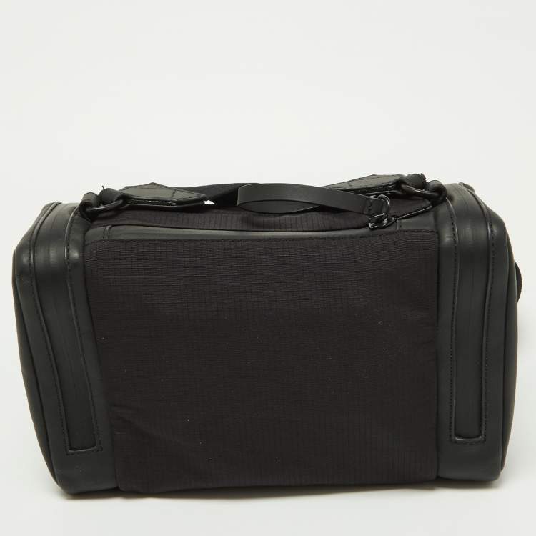 Pre Owned Kenzo Black Nylon and Faux Leather Crossbody Bag