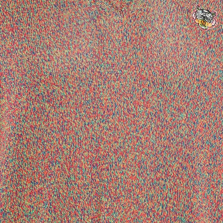 Pre Owned Kenzo Multicolor Knit Sleeveless Sweater M