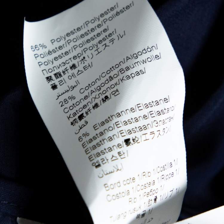 Pre Owned Kenzo Navy Blue Sports Anorak M