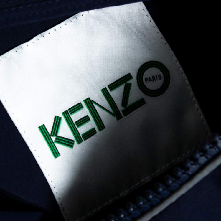 Pre Owned Kenzo Navy Blue Sports Anorak M