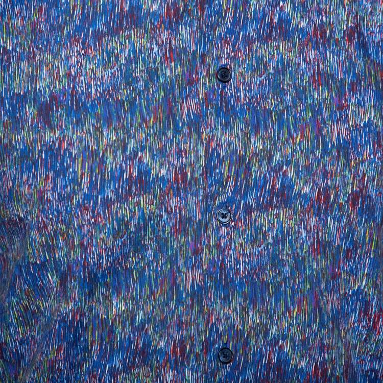 Pre Owned Kenzo Multicolor Printed Cotton Long Sleeve Shirt XL