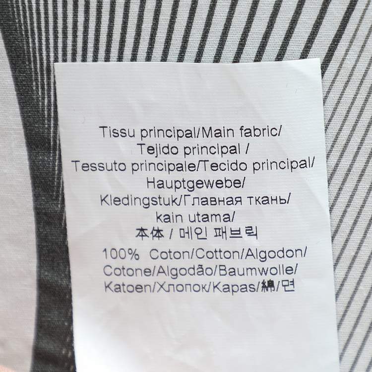 Pre Owned Kenzo Charcoal Grey Tiger Printed Cotton Knit Crewneck T-Shirt M