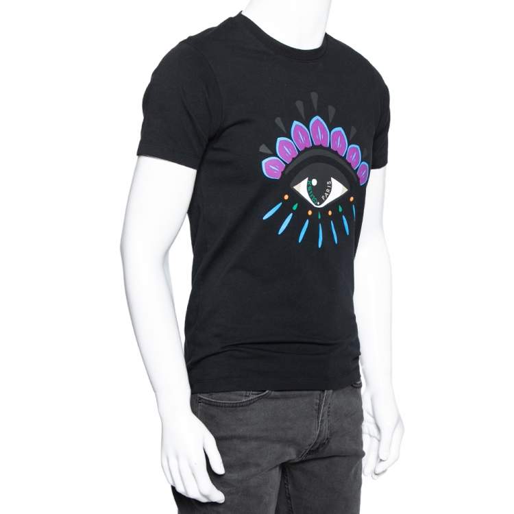 Kenzo black deals eye t shirt