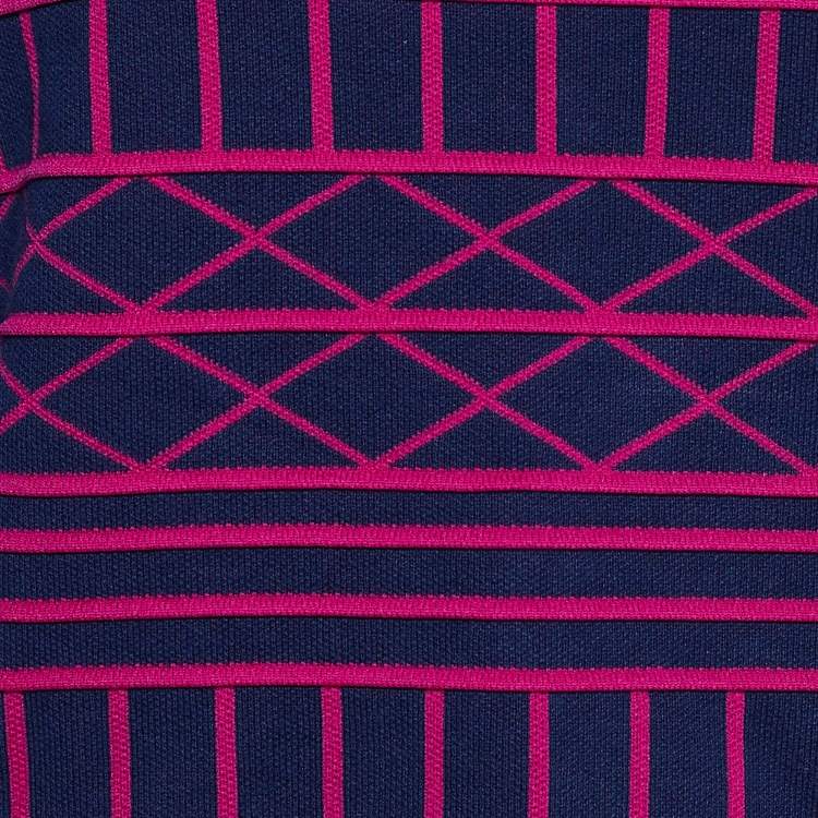 مملوكة مسبقًا Kenzo Multicolor Jacquard Oui Non Crewneck Sweatshirt S