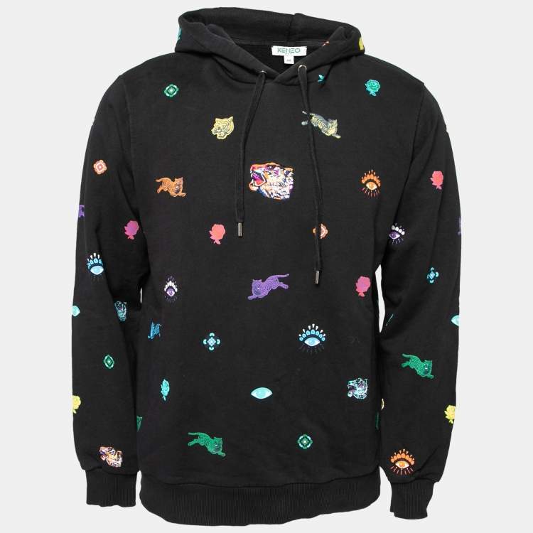 Kenzo all store over print hoodie