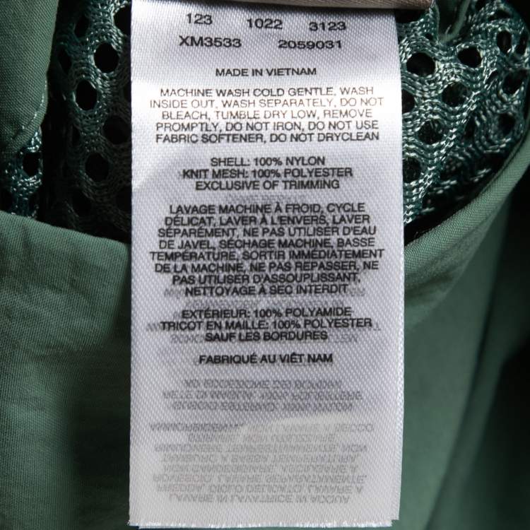Pre Owned Kith X Columbia Beige/Green Deschutes Valley Reversible Shorts M