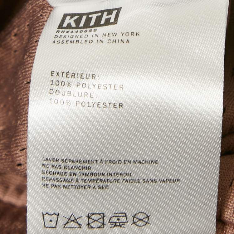Pre Owned Kith Jordan Beige Double Mesh Shorts M