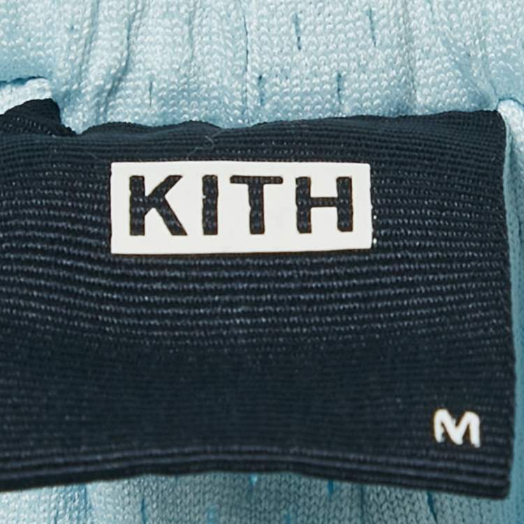 Pre Owned Kith Jordan Blue Double Mesh Shorts M