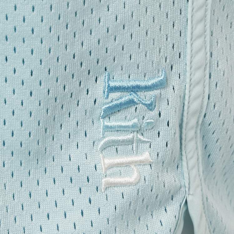 Pre Owned Kith Jordan Blue Double Mesh Shorts M