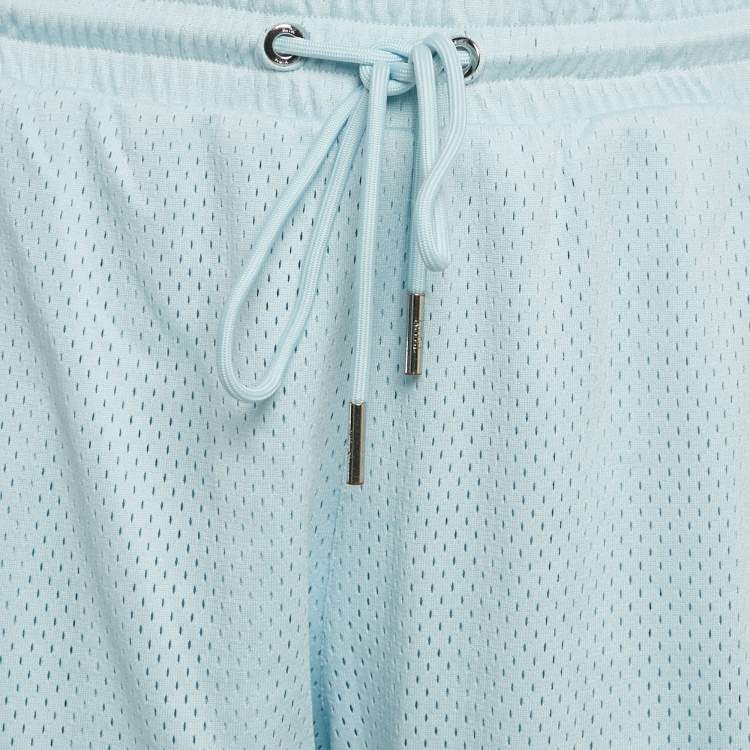Pre Owned Kith Jordan Blue Double Mesh Shorts M