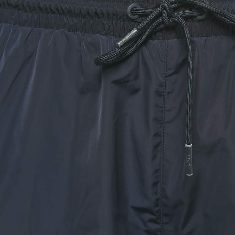 Pre Owned Kith Navy Blue Synthetic Shorts L