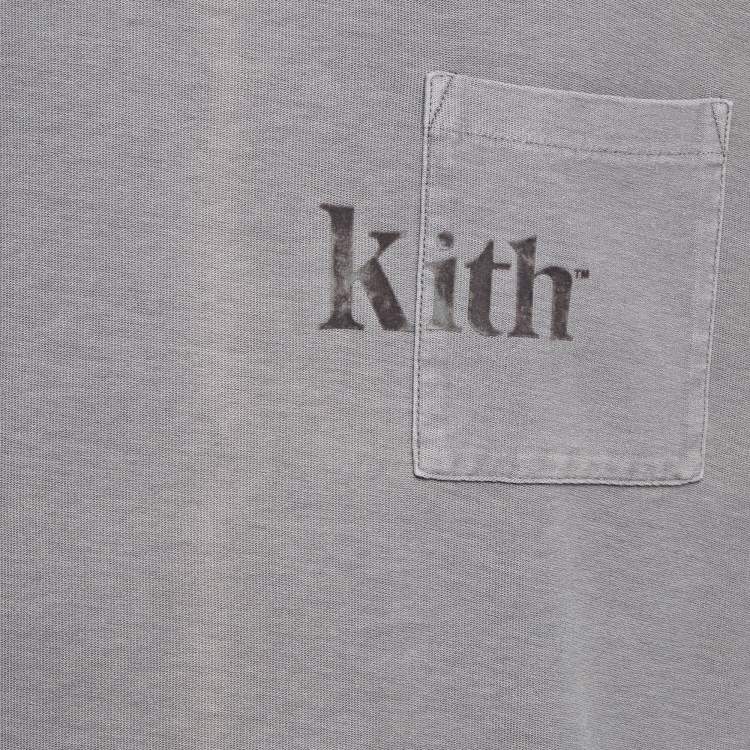 مملوكة مسبقًا Kith Grey Jersey Quinn T-Shirt L