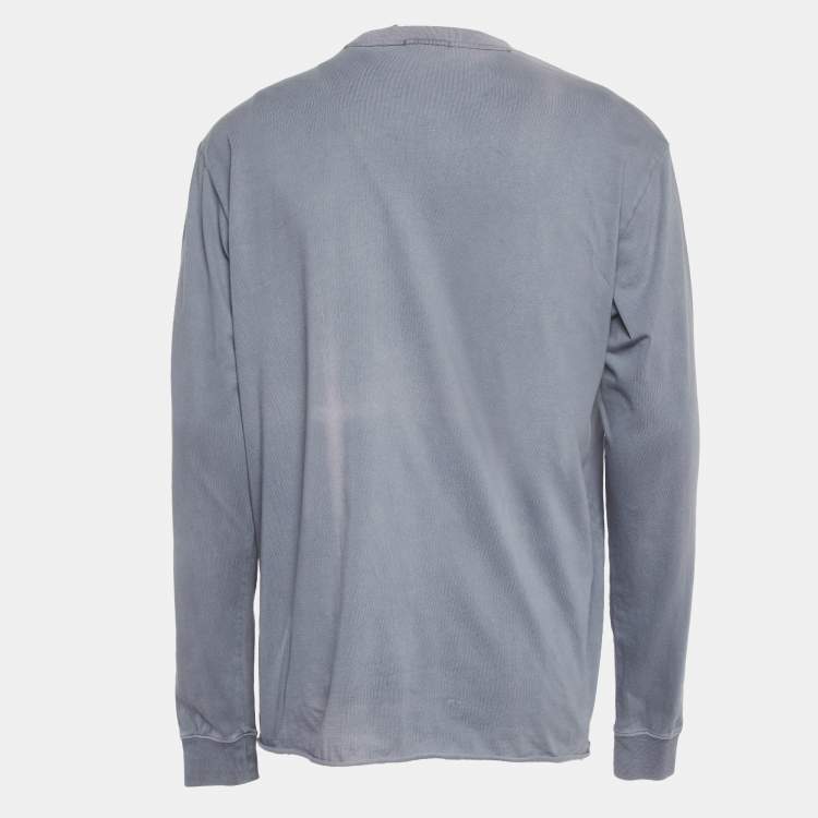 Pre Owned Kith Grey Jersey Lax T-Shirt L  