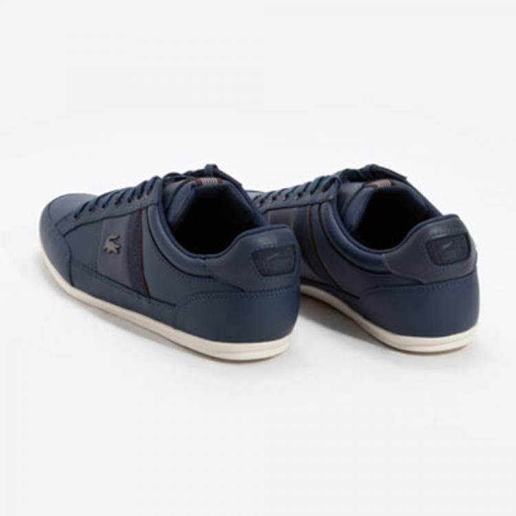 Pre Owned حذاء رياضي لاكوست جلد شايمون متعدد الألوان مقاس أوروبي 42. (متاح لعملاء الإمارات العربية المتحدة فقط)