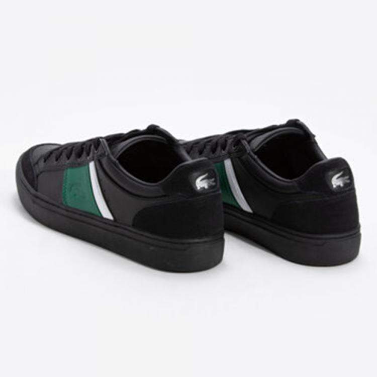 Pre Owned Lacoste Multicolor Courtline Leather Trainers UK 9 (Available for UAE Customers Only)