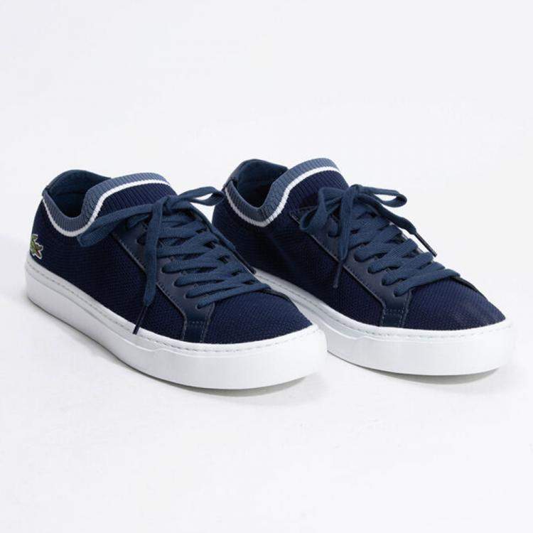 Lacoste Blue La Piquee Textile Navy Sneakers Size 42 (Available for UAE ...