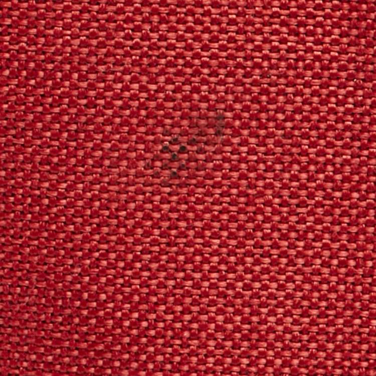 Pre Owned Lancel Red Canvas Weekender Travel Bag