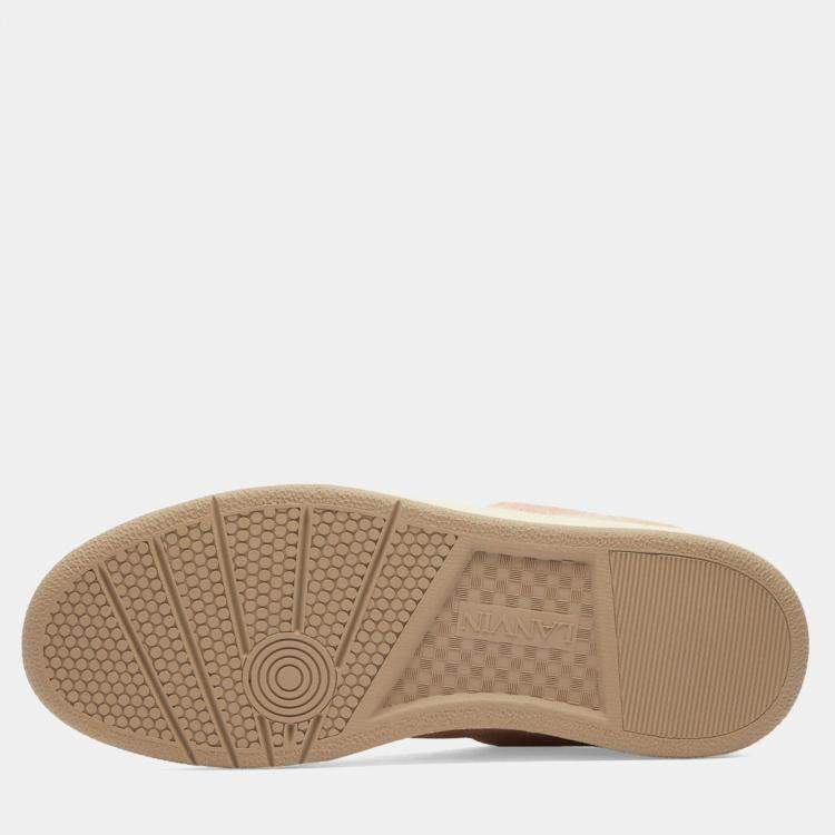 Pre Owned Lanvin Mens Curb Lite Sneaker in Pale Pink Size 39