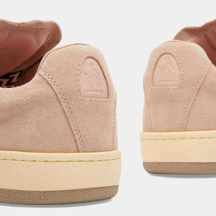 Pre Owned Lanvin Mens Curb Lite Sneaker in Pale Pink Size 39