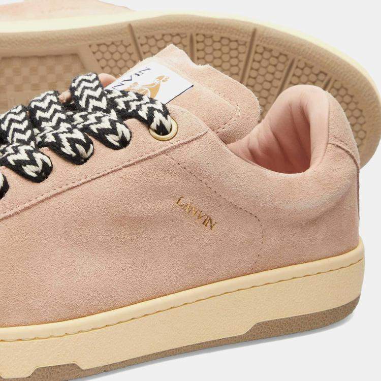 Pre Owned Lanvin Mens Curb Lite Sneaker in Pale Pink Size 39