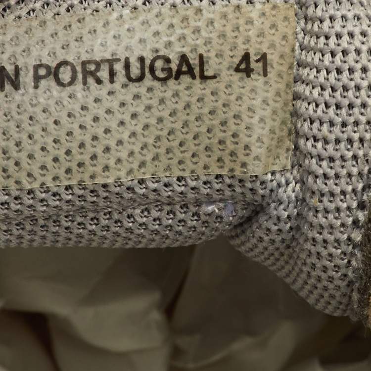 Pre Owned Lanvin Bumper Size 41 Multicolor Fabric, Leather and Suede Runner Sneakers