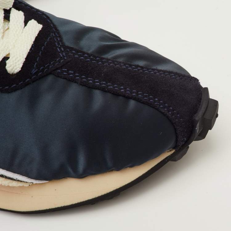 Pre Owned Lanvin Bumper Size 41 Multicolor Fabric and Suede Runner Sneakers