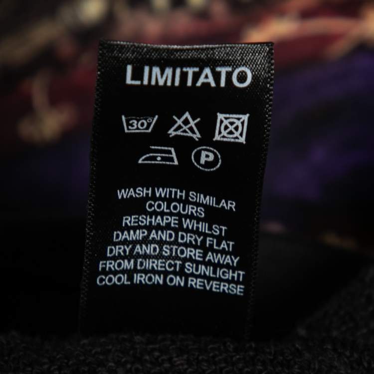 Pre Owned Limitato Black Cotton Jimi Hendrix Printed Hoodie XL