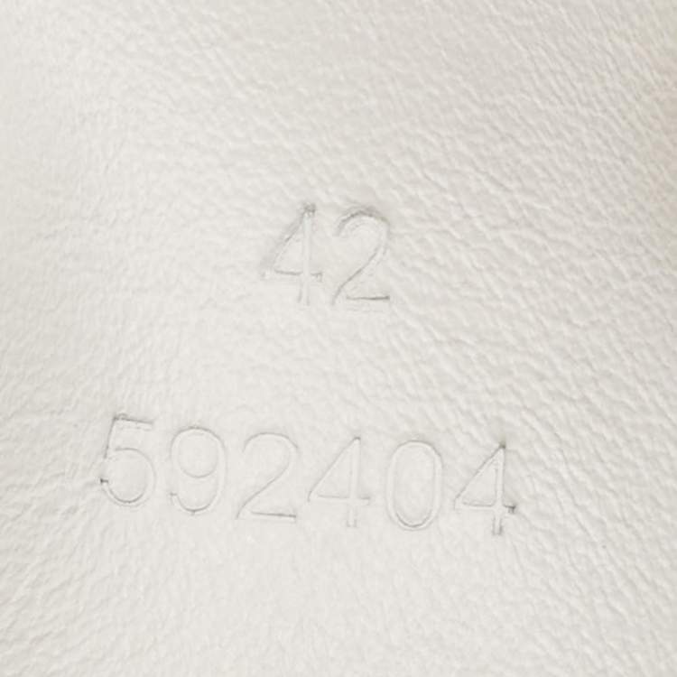 Pre Owned Loewe Grey/Black Suede and Nylon Flow Runner 2.0 Sneakers Size 42