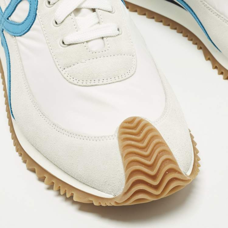 Pre Owned Loewe Flow Runner 2.0 Size 42 Multicolor Leather and Nylon Low Top Sneakers