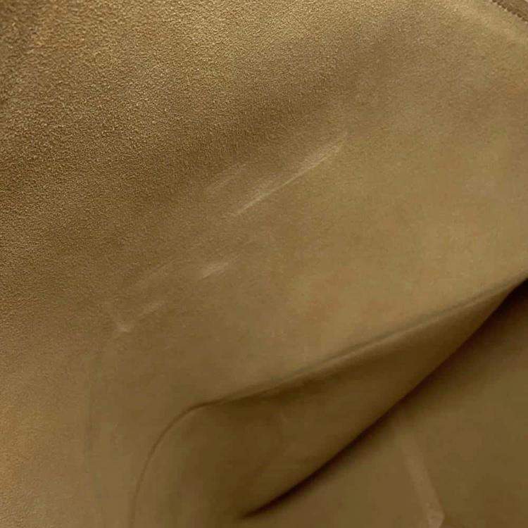 Pre Owned Loewe Brown Suede Puzzlefold Extra Large Tote Bag