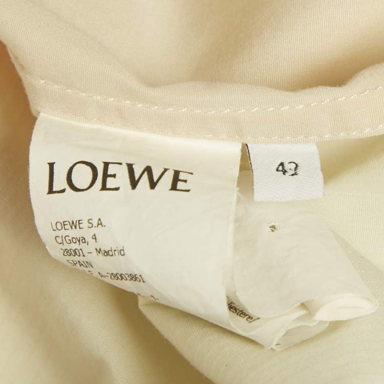 Pre Owned Loewe Multicolor Ombre Striped Cotton Shirt XXS 