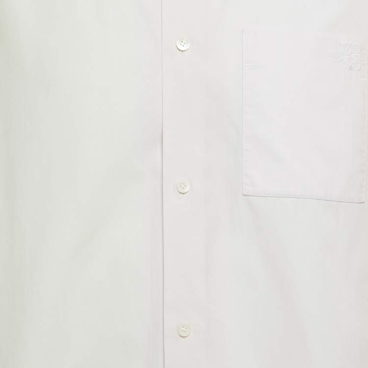 Pre Owned Loewe Multicolor Ombre Striped Cotton Shirt XXS 