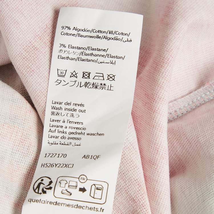 Pre Owned Loewe Multicolor Floral Print Cotton Oversize T-Shirt L