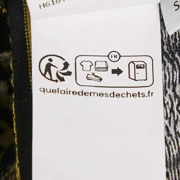 Pre Owned Loewe X Paula's Ibiza Multicolor Pattered Knit Bowling Shirt S 