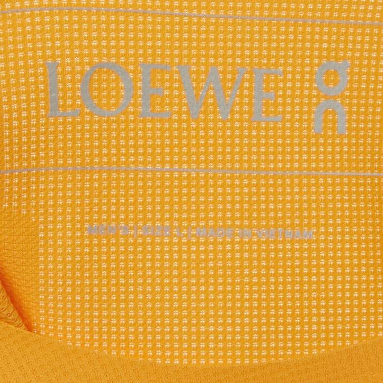 Pre Owned Loewe x On Performance Orange Jersey Tank Top L