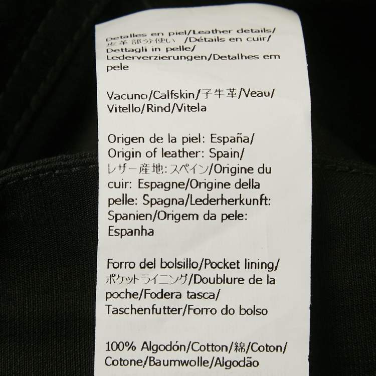 Pre Owned Loewe Black x Paula's Ibiza Linen Blend Cargo Shorts S