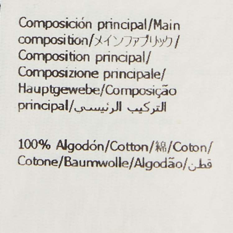 Pre Owned Loewe x Paula's Ibiza Blue Denim Cropped Wide-Leg Pants S